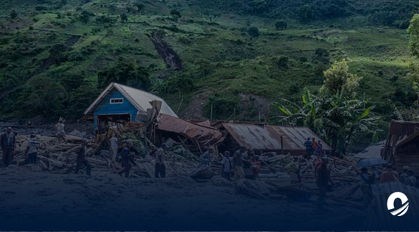 Fuertes inundaciones al este de la República Democrática del Congo ha dejado 62 fallecidos