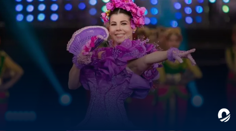 Miss Venezuela World brilló en traje típico inspirado en la orquídea