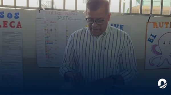 Gobernador Gilberto Pinto  ejerció su derecho al voto e instó a participar en comicios