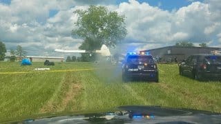 Avioneta de paracaidismo se estrelló con pasajeros a bordo en Tennessee