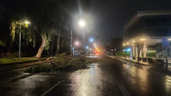 Más de 65 mil hogares en Chile quedaron sin electricidad por lluvias y fuertes vientos