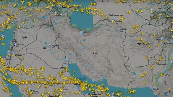 Irán cerró su espacio aéreo tras ataque israelí