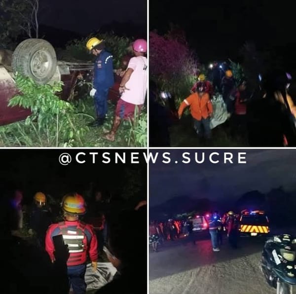 Accidente de tránsito dejó fallecidos en Sucre