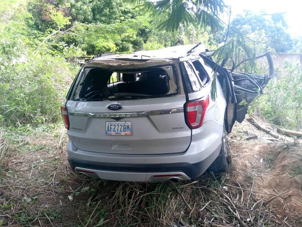 SUCRE | Alcalde de Mariño en Sucre resultó herido tras sufrir un accidente de tránsito