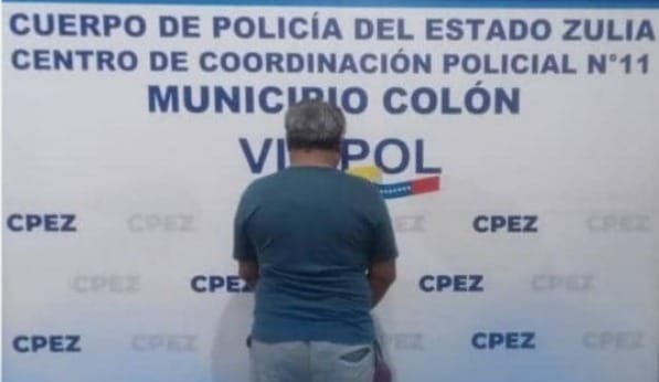 Hombre fue detenido por abusar sexualmente de una menor de 12 años en Zulia