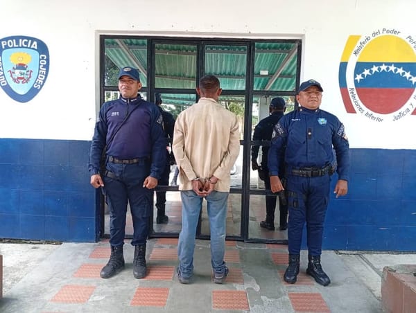 Hombre fue detenido por violar y embarazar a su hijastra en Cojedes