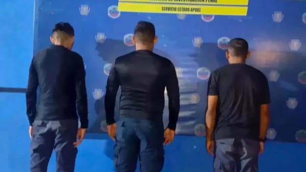 Tres policías detenidos por presunta complicidad en la fuga de cinco presos en Apure