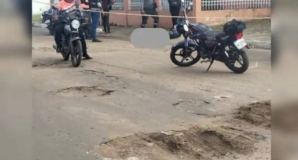 Hombre murió degollado por un mecate en vía pública de Upata