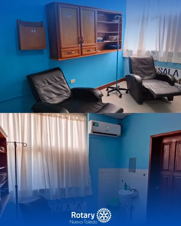 SUCRE | Rotary Nueva Toledo reinauguró sala de quimioterapia infantil en el Huapa