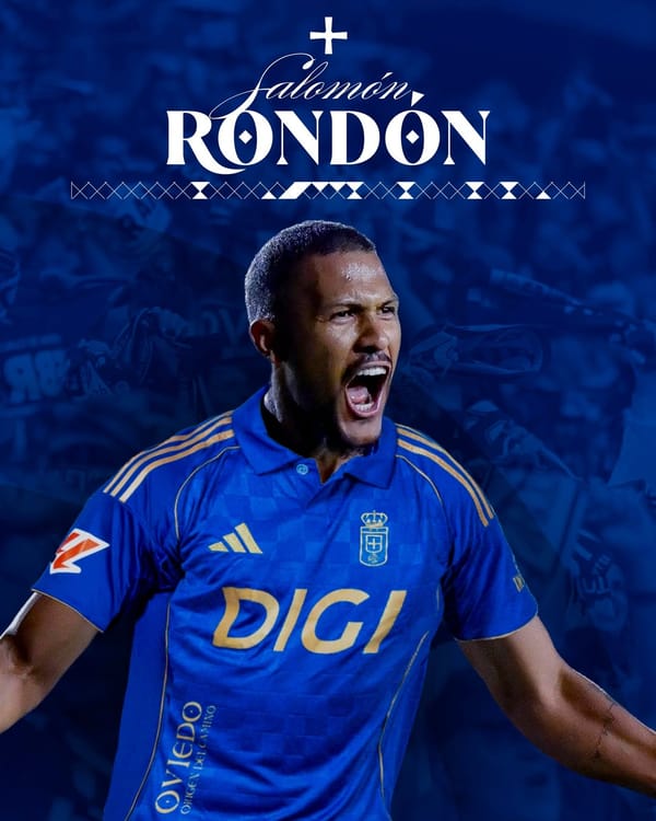 Oficial: Salomón Rondón fichó por el Real Oviedo de España hasta 2026
