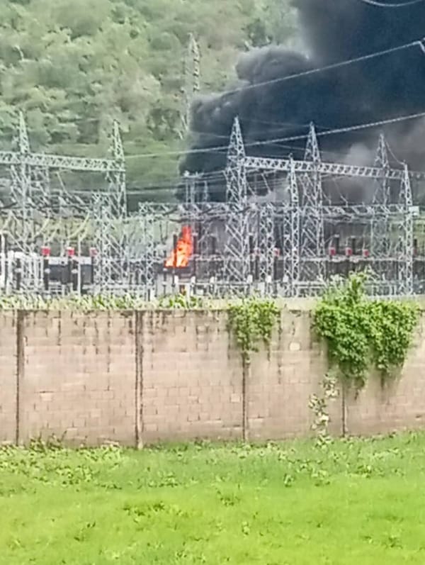 Explosión en subestación eléctrica El Macaro de Aragua dejó un muerto y cuatro heridos