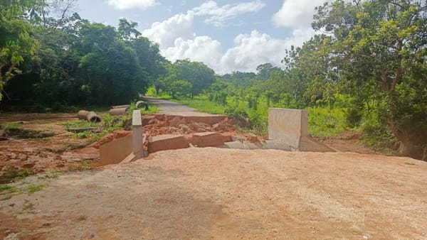 Colapso de puente dejó incomunicados a más de 300 productores en Delta Amacuro