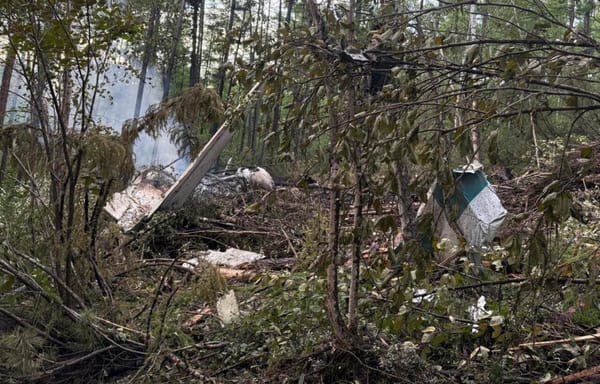 Se estrelló un avión comercial en Rusia y se presume que no hubo sobrevivientes