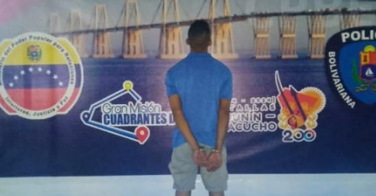 Hombre fue detenido por agredir con un machete a su pareja en Zulia