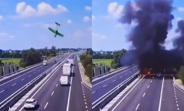 Dos personas murieron tras caer la avioneta donde se transportaban en Italia