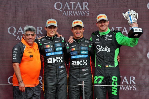 Nico Hulkenberg obtuvo su primer podio en la Fórmula 1: Mclaren sumó otro doblete