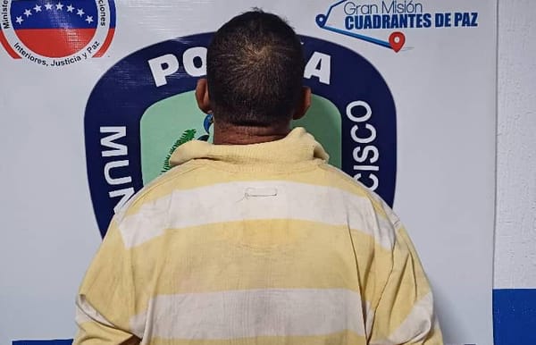 Detienen a hombre por violencia de género y agresión a funcionarios en Zulia