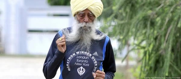 Maratonista más longevo del mundo murió atropellado en la India: tenía 114 años