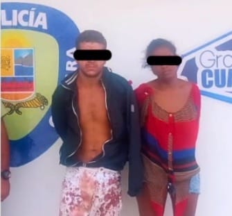 Pareja fue detenida por agredirse con un arma blanca en estado de ebriedad en Carabobo