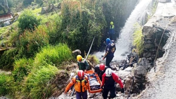 Padre e hijo murieron tras ser arrastrados por una quebrada en Mérida