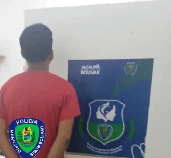 Sujeto fue detenido por violar medida de protección en Anzoátegui