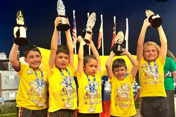 Venezuela obtuvo cinco trofeos en el Campeonato Internacional de Cálculo en Camboya