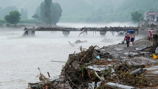 Fuertes lluvias en China han dejado 60 muertos y varios desaparecidos