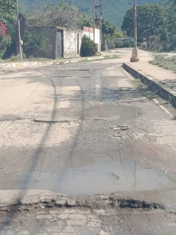 NUEVA ESPARTA | Habitantes del sector San Antonio exigieron asfaltado de la vialidad