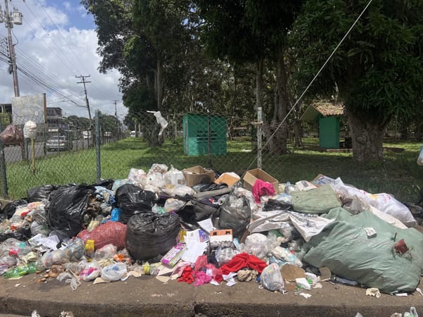MONAGAS | Ciudadanos denunciaron acumulación de basura frente al parque Padilla Ron