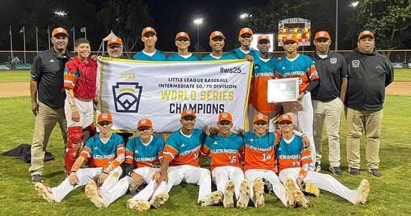 Venezuela se alzó con la corona de la Serie Mundial Intermedia de Pequeñas Ligas