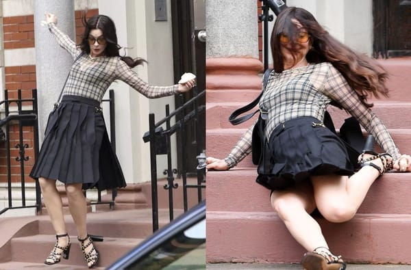 Accidente en el set: Anne Hathaway sufrió caída durante rodaje de El Diablo viste a la moda 2