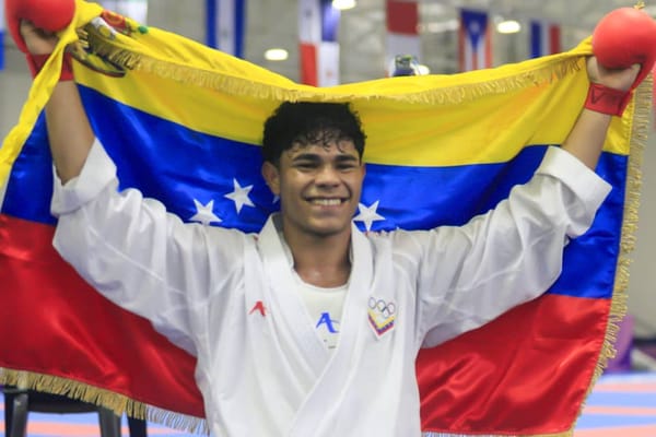 Jesús Castro obtuvo la medalla de oro en karate en los Juegos Panamericanos Junior