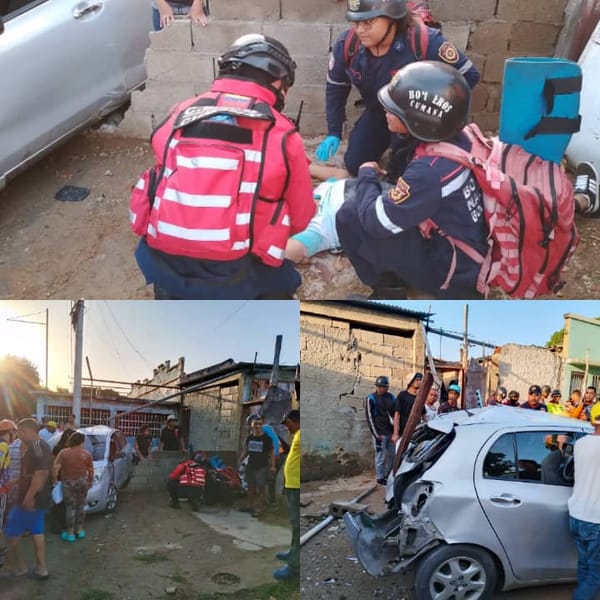 Mujer murió atropellada por un auto en la avenida Carúpano de Cumaná