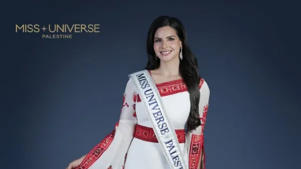 Nadeen Ayoub será la primera representante de Palestina en el certamen de Miss Universo