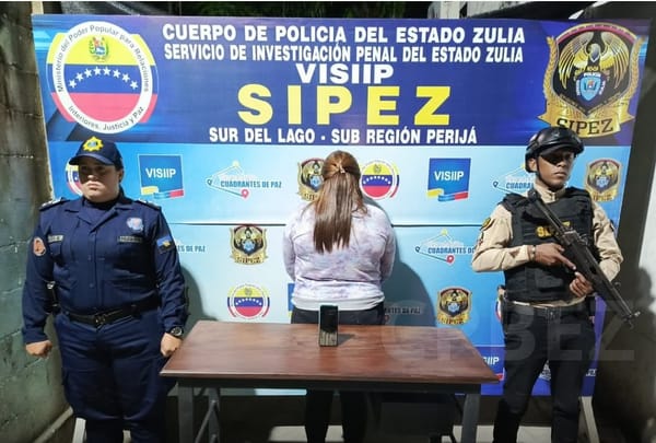 Mujer fue detenida por maltrato infantil conta sus dos hijas en Zulia