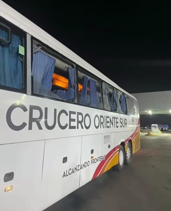 Autobús fue atacado con piedras en el tramo Barcelona-Píritu de la Troncal 9 de Anzoátegui