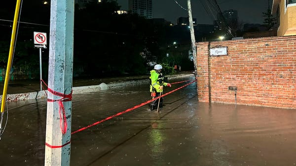 Fuertes lluvias en México dejaron dos muerto y un desaparecido