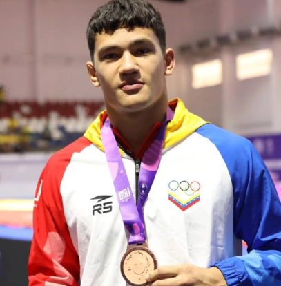 Samuel Corzo le dio el bronce a Venezuela en los II Juegos Panamericanos Junior Asunción 2025