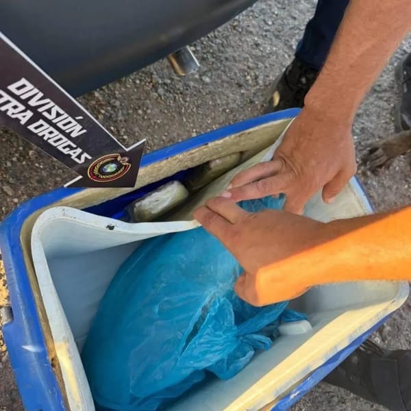 Detenidos dos sujetos por posesión de presunta marihuana en Sucre