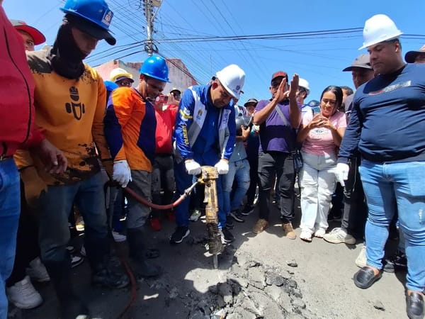 SUCRE | Alcaldía de Cumaná inició construcción de colector de aguas servidas en el Mercado Municipal