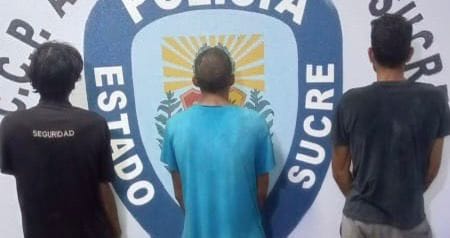 Detenidos en flagrancia sujetos que intentaron robar un local comercial en Cumaná