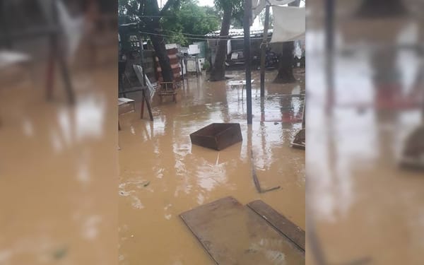 ANZOÁTEGUI | Viviendas de Caño Salao’ quedaron anegadas por fuertes lluvias