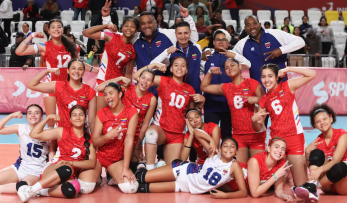 Venezuela, campeona sudamericana femenina U-17 de voleibol por primera vez en su historia