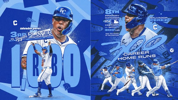 Salvador Pérez alcanzó los 300 jonrones y las 1.000 carreras impulsadas en las Grandes Ligas