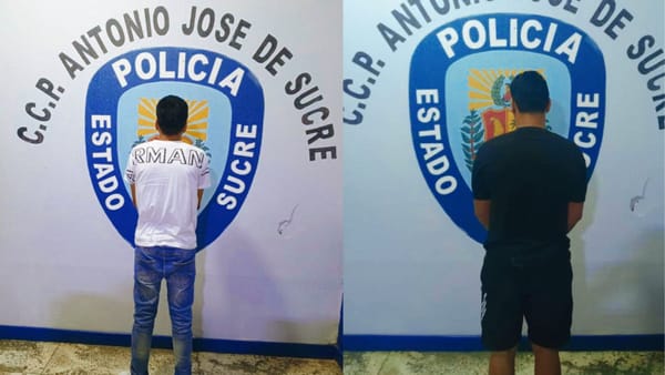 Detenidos presuntos implicados en robo a comerciantes en Cumaná