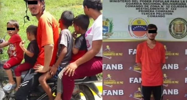 Detenido hombre que llevaba a cuatro niños y una mujer sin casco en una moto