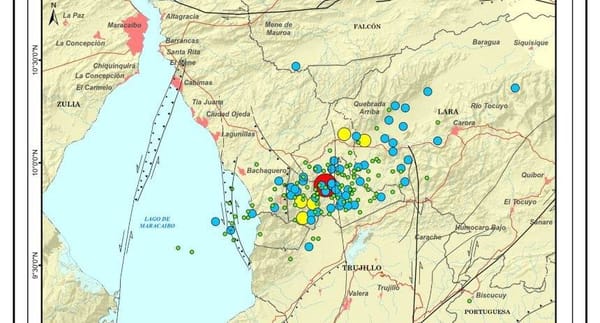 Enjambre sísmico: Funvisis registró 154 movimientos telúricos en los últimos días