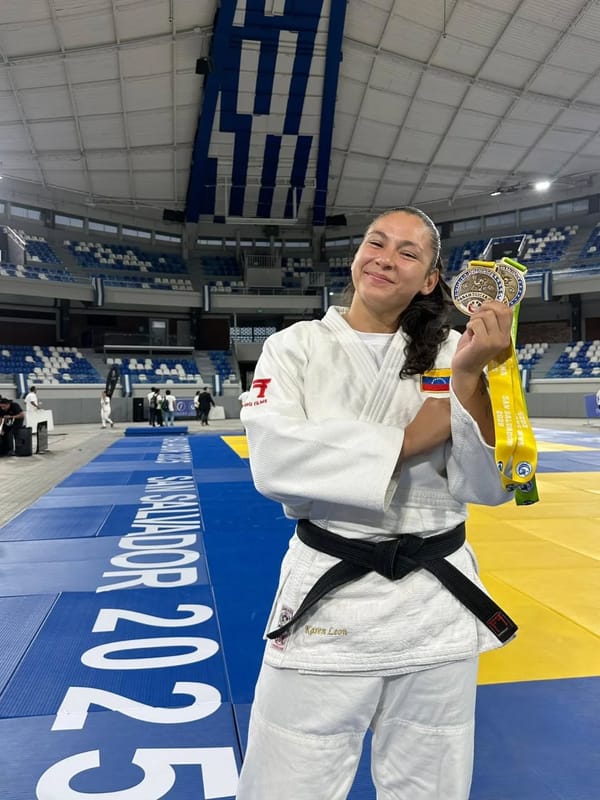 Cumanesa Karen León consiguió doble medalla de oro en Panamericano de Judo