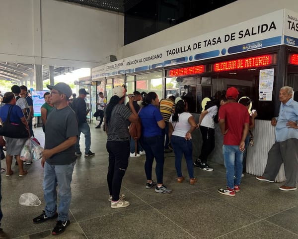 MONAGAS |Terminal interurbano de Maturín reportó alta afluencia de pasajeros previa al partido Venezuela-Colombia