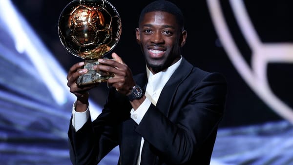 Ousmane Dembélé ganó el Balón de Oro por primera vez en su carrera